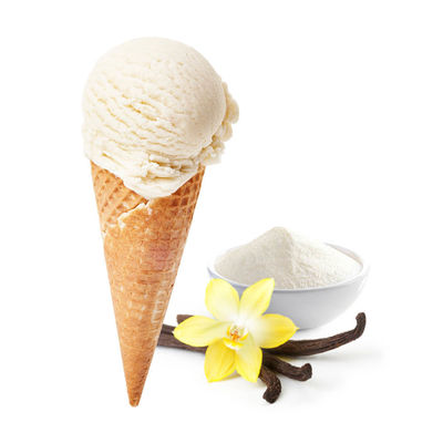 Delicious Treats Aroma de vainilla helado en polvo mezcla 25kg OEM