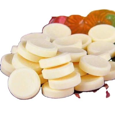 Prensa de sabor a leche tradicional dulces de leche seca de vaca dulces tabletas