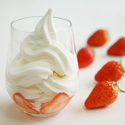 Mezcla de polvo de helado suave sin leche para deliciosas delicias congeladas