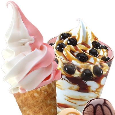 Crema de helado en polvo suave con 24 meses de vida útil y 5% de Brix