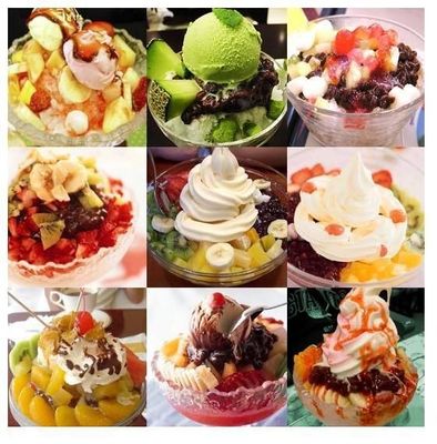 Sabor de mango Servir helado en polvo suave para Asia América del Sur África Oriente Medio