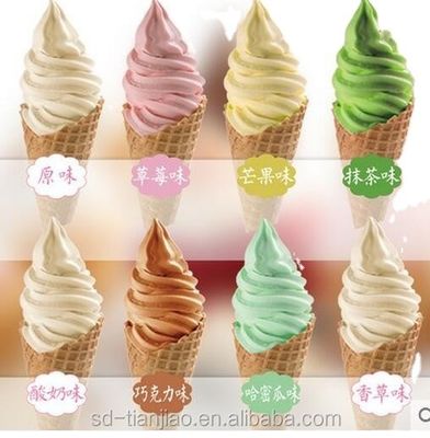 Polvo de helado blando en 25 kg Tipo de almacenamiento en frío para negocios