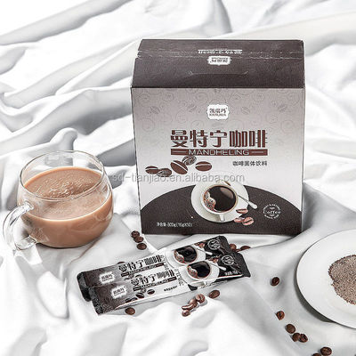 3 en 1 mezcla previa instantánea de café blanco clásico 16 g X 50 Stick Brix % 20 grado A