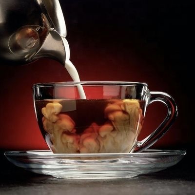Cappuccino de crema espumosa con 2-4% de proteínas a altos estándares