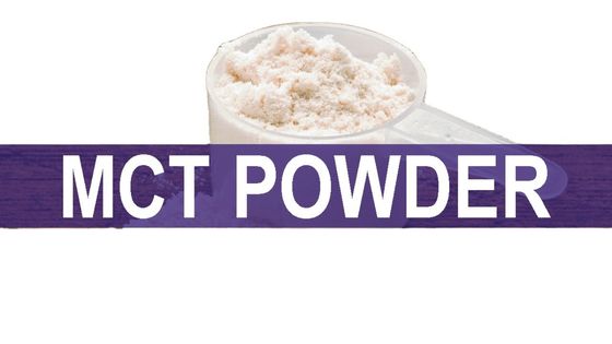 25 kg de triglicéridos de cadena media de grado alimenticio Aceite en polvo sin ingredientes